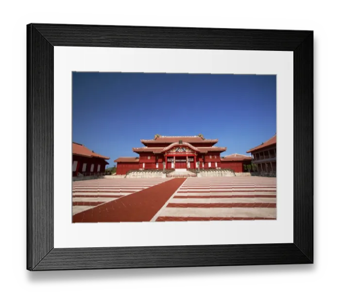 Framed Print : Castle of Shuri Framed Print : Castle of Shuri