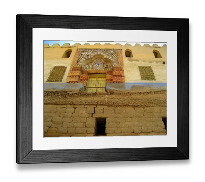 Framed Print : Mosque of Abu Al Haggag, Luxor, Egypt Framed Print : Mosque of Abu Al Haggag, Luxor, Egypt