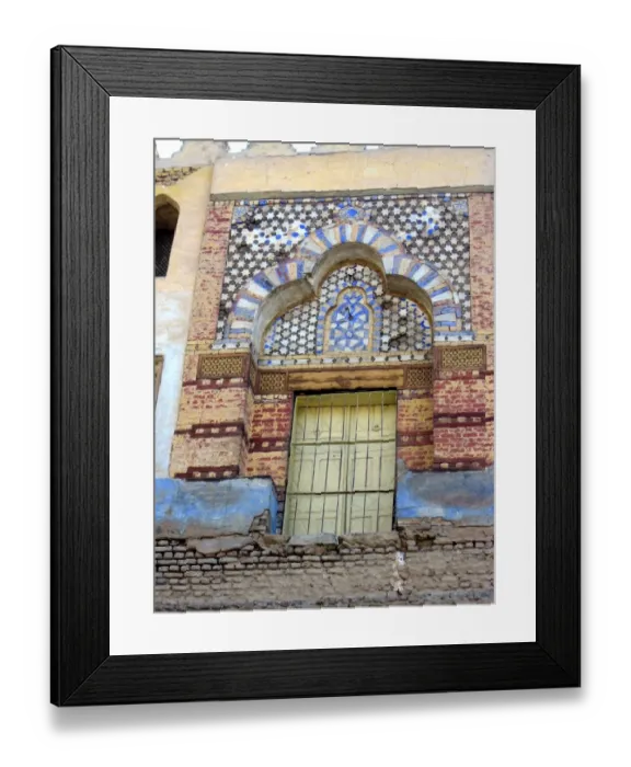 Framed Print : Mosque of Abu Al Haggag, Luxor, Egypt Framed Print : Mosque of Abu Al Haggag, Luxor, Egypt