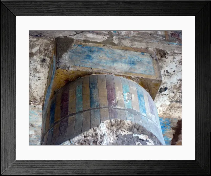 Framed Print : Column, temple of Karnak, Egypt Framed Print : Column, temple of Karnak, Egypt