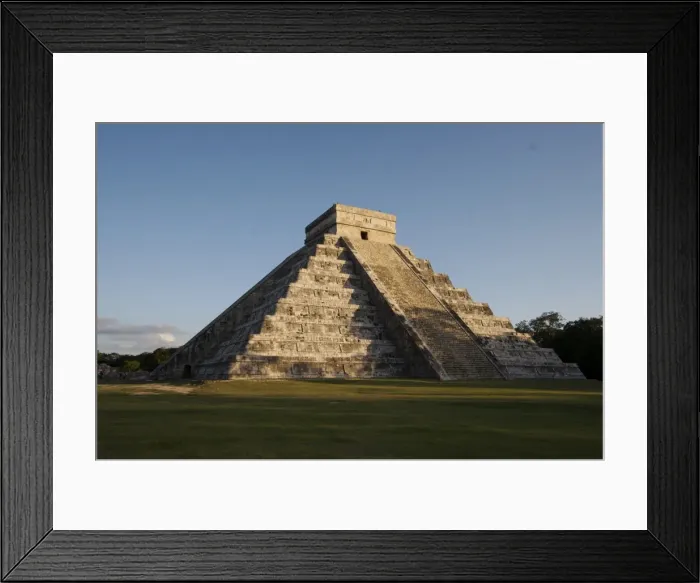 Framed Print : Pyramid of Kulkulkan or El Castillo, at Chichen-Itza, Mexico Framed Print : Pyramid of Kulkulkan or El Castillo, at Chichen-Itza, Mexico