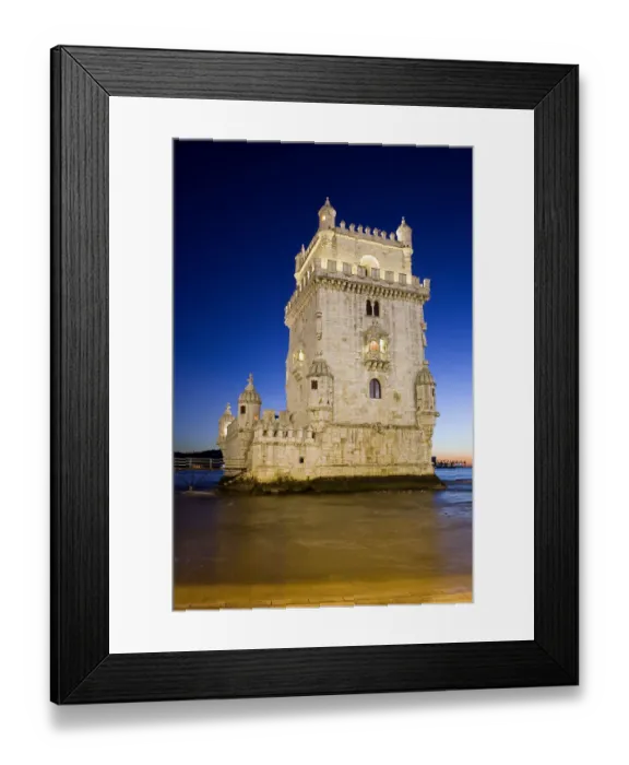 Framed Print : torre de belA m Framed Print : torre de belA m