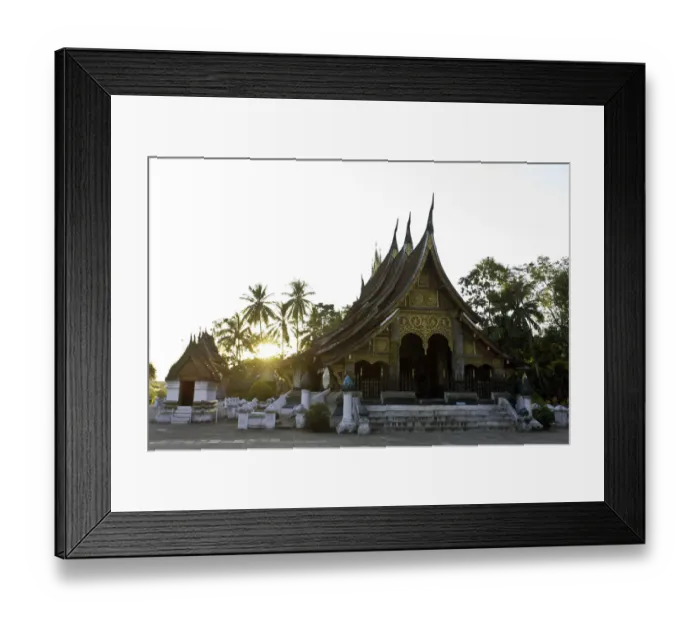 Framed Print : Wat Xieng Thong