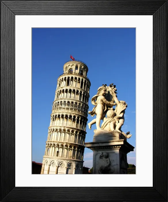 Framed Print : Leaning Tower of Pisa Framed Print : Leaning Tower of Pisa