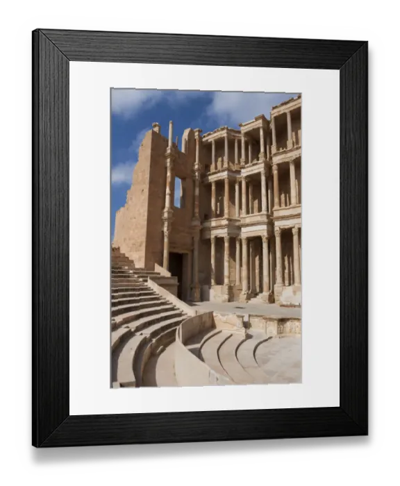 Framed Print : Archaeological Site of Sabratha Framed Print : Archaeological Site of Sabratha