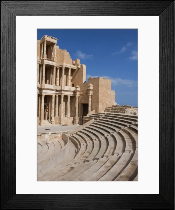 Framed Print : Archaeological Site of Sabratha Framed Print : Archaeological Site of Sabratha
