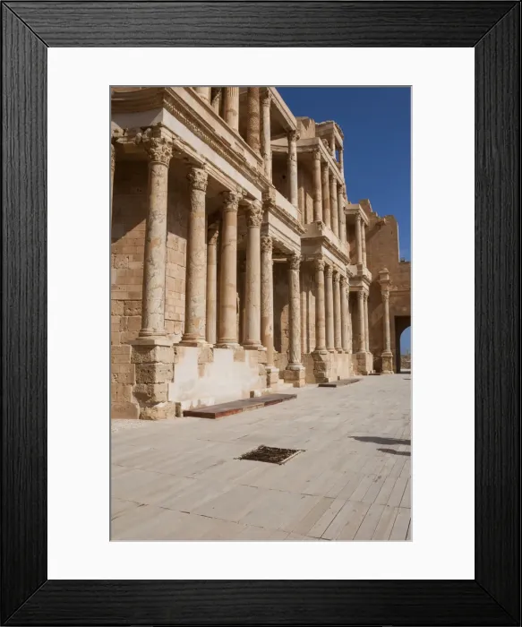 Framed Print : Archaeological Site of Sabratha Framed Print : Archaeological Site of Sabratha