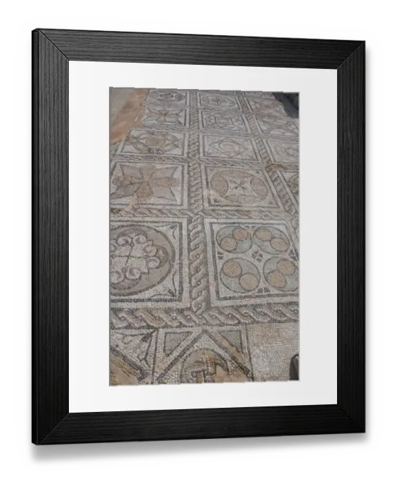 Framed Print : Archaeological Site of Sabratha