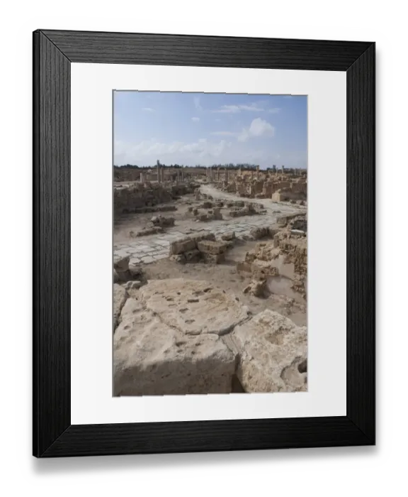 Framed Print : Archaeological Site of Sabratha Framed Print : Archaeological Site of Sabratha