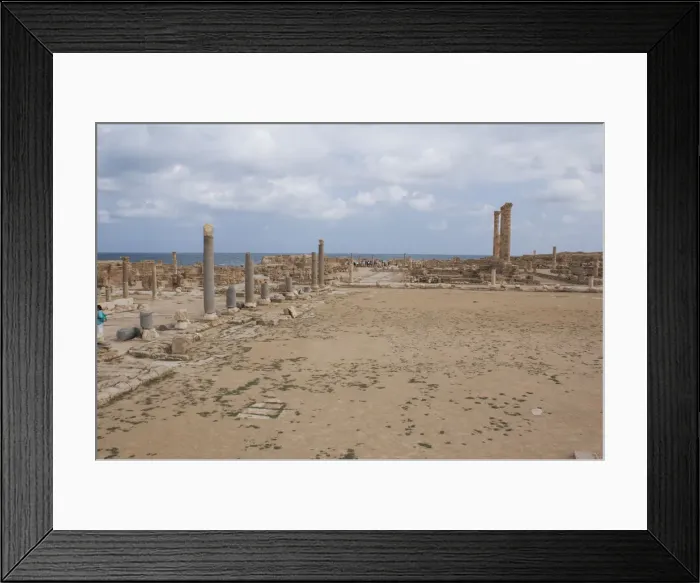 Framed Print : Sabratha. The ruins of Sabratha in Libya Framed Print : Sabratha. The ruins of Sabratha in Libya