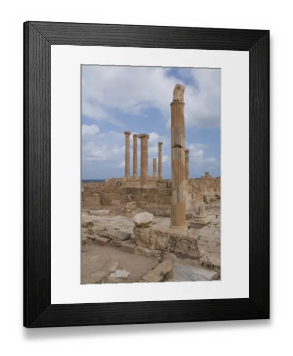 Framed Print : Sabratha. The ruins of Sabratha in Libya Framed Print : Sabratha. The ruins of Sabratha in Libya