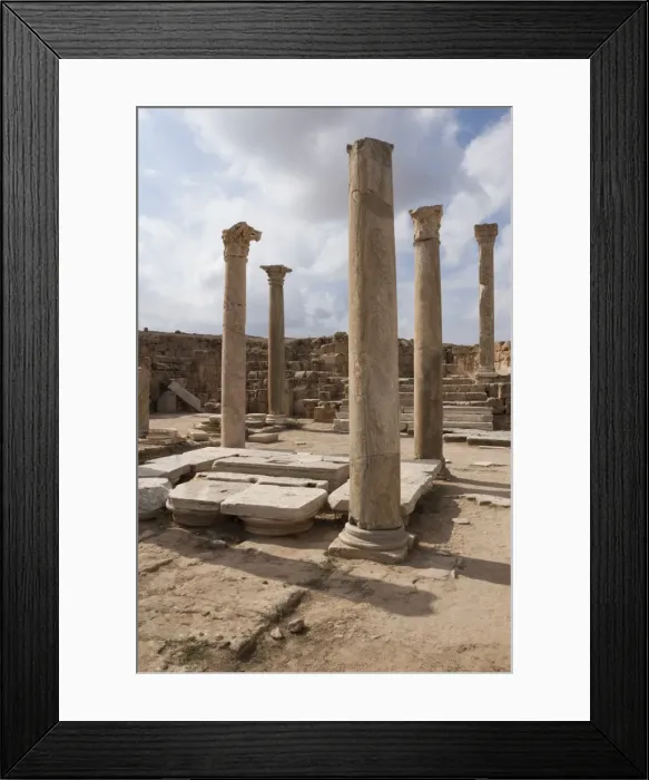 Framed Print : Sabratha. The ruins of Sabratha in Libya Framed Print : Sabratha. The ruins of Sabratha in Libya