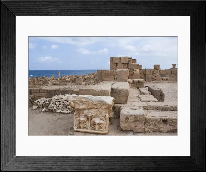 Framed Print : Sabratha. The forum Framed Print : Sabratha. The forum