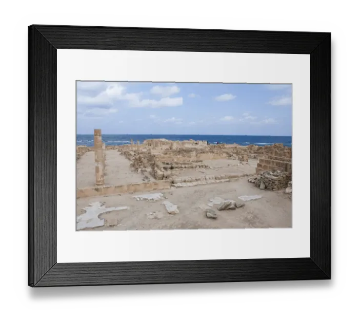 Framed Print : Sabratha. The forum Framed Print : Sabratha. The forum