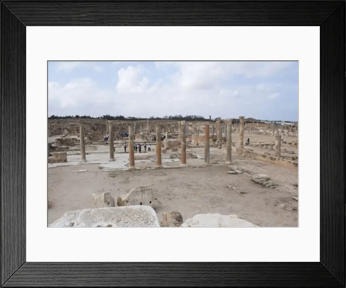 Framed Print : Sabratha. The forum Framed Print : Sabratha. The forum