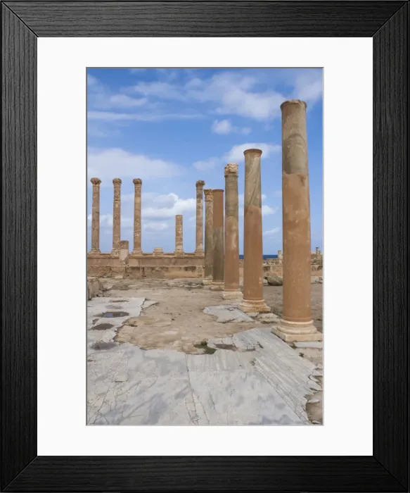 Framed Print : Sabratha. The forum Framed Print : Sabratha. The forum