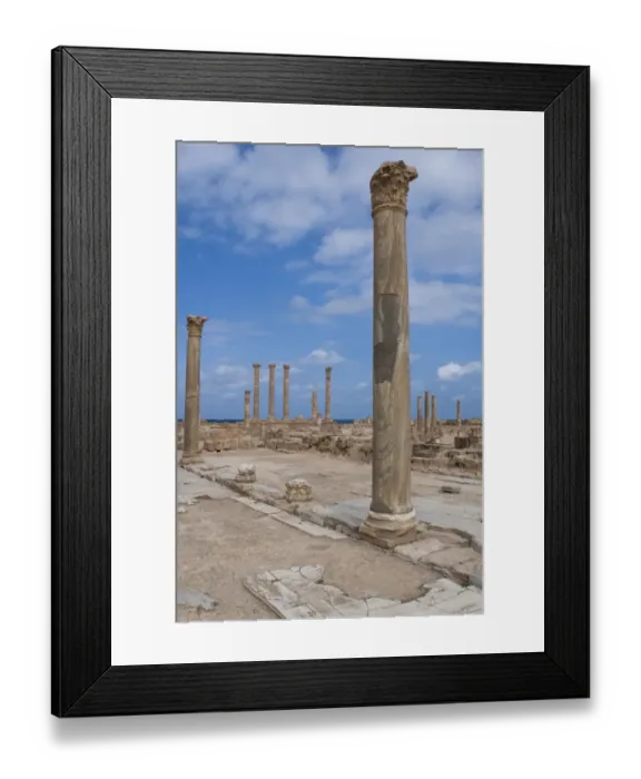 Framed Print : Sabratha. The forum Framed Print : Sabratha. The forum