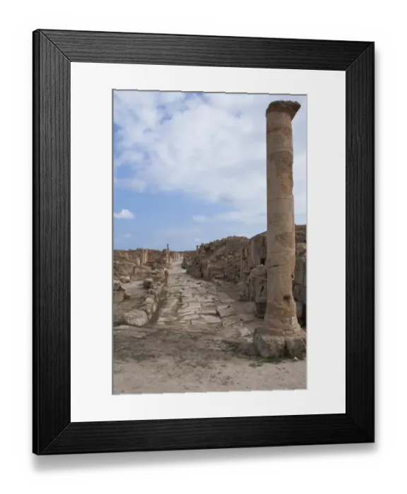 Framed Print : Sabratha. The forum Framed Print : Sabratha. The forum