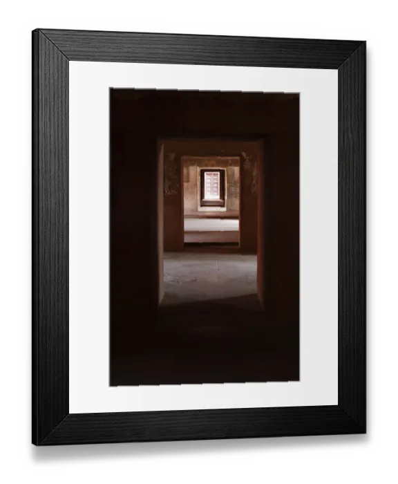 Framed Print : Agra Fort. Passageway at Agra Fort. Agra Fort is a UNESCO World Heritage Framed Print : Agra Fort. Passageway at Agra Fort. Agra Fort is a UNESCO World Heritage