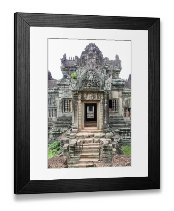 Framed Print : Gate at Banteay Samre temple Framed Print : Gate at Banteay Samre temple