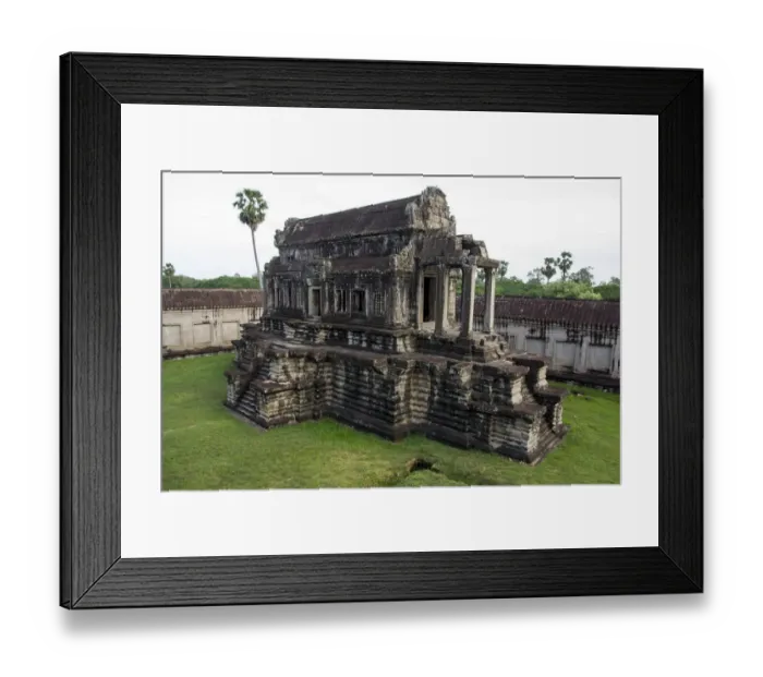 Framed Print : Temple inside Angkor Wat Framed Print : Temple inside Angkor Wat