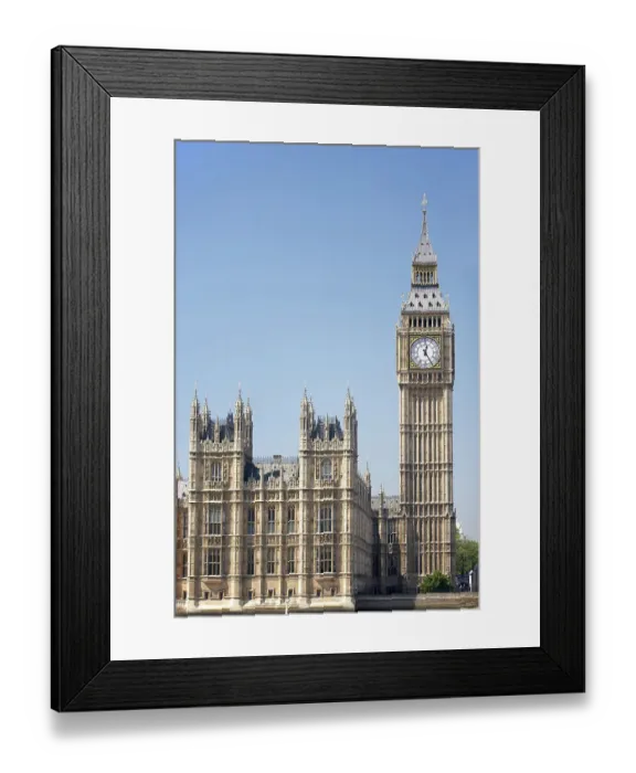 Framed Print : Big Ben And Houses Of Parliament, London, England