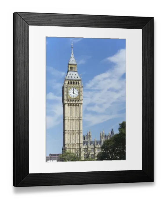 Framed Print : Big Ben And Houses Of Parliament, London, England Framed Print : Big Ben And Houses Of Parliament, London, England