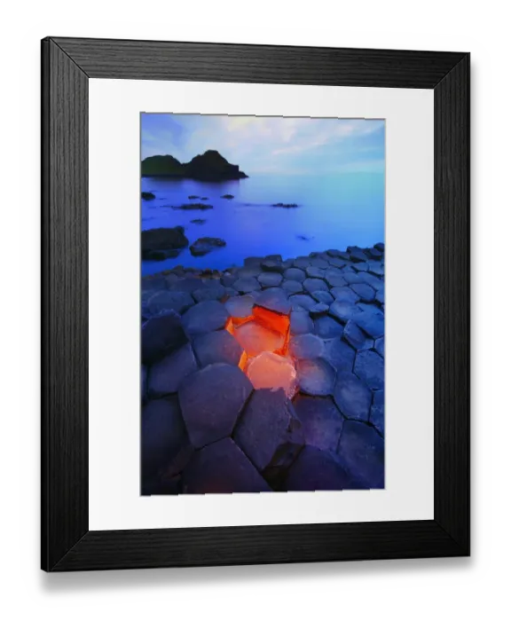 Framed Print : Giants Causeway Framed Print : Giants Causeway