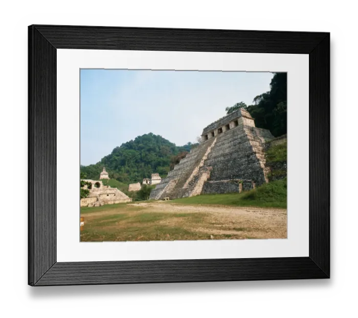 Framed Print : Old ruins in National Park of Palenque, Mexico Framed Print : Old ruins in National Park of Palenque, Mexico