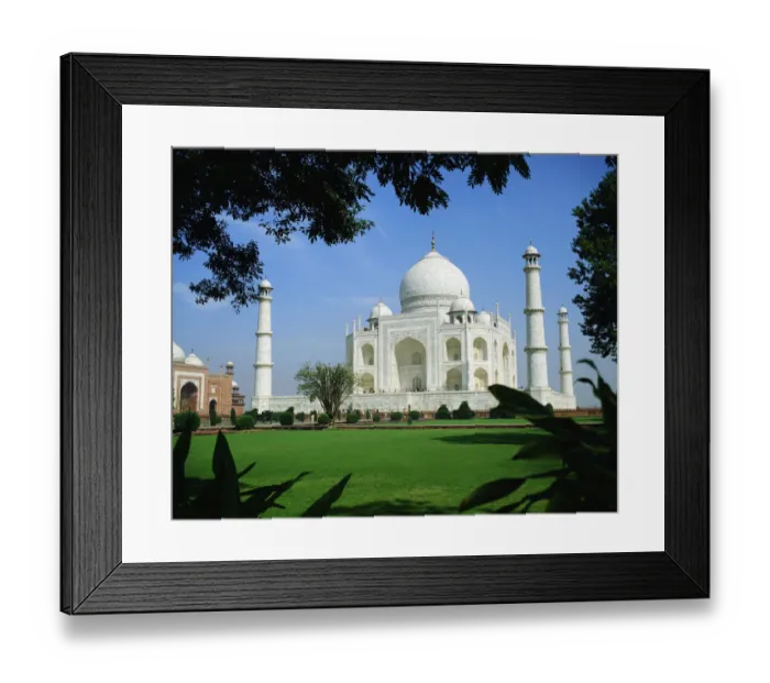Framed Print : A spectacular view of Taj Mahal, Agra, India