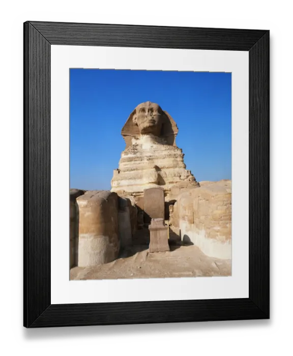 Framed Print : Great Sphinx in Giza, Egypt Framed Print : Great Sphinx in Giza, Egypt