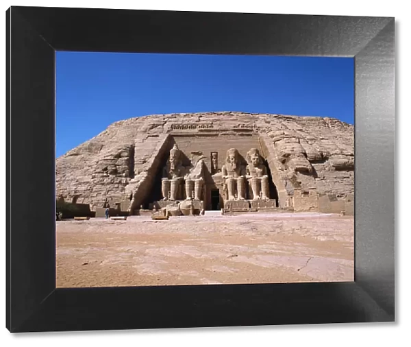Abu Simbel palace in Egypt