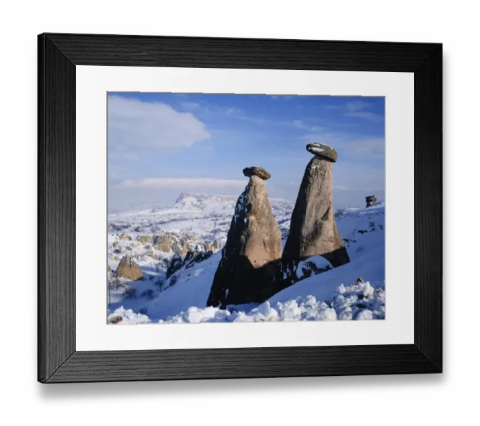 Framed Print : Goreme National Park in Cappadocia, Turkey