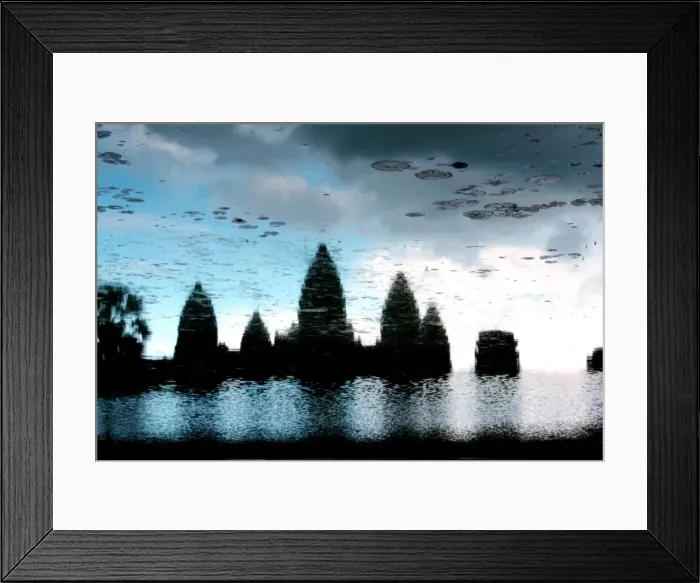 Framed Print : Angkor reflections Framed Print : Angkor reflections