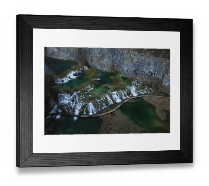 Framed Print : Plitvice Lakes National Park Framed Print : Plitvice Lakes National Park