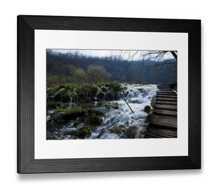 Framed Print : Plitvice Lakes National Park Framed Print : Plitvice Lakes National Park