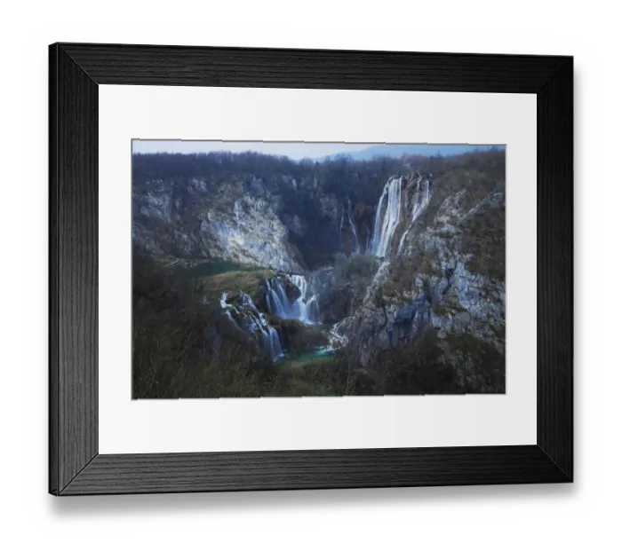 Framed Print : Waterfalls of Plitvice Lakes National Park Framed Print : Waterfalls of Plitvice Lakes National Park