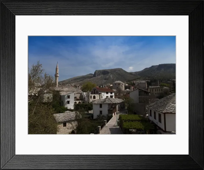Framed Print : Mostar Old City Framed Print : Mostar Old City