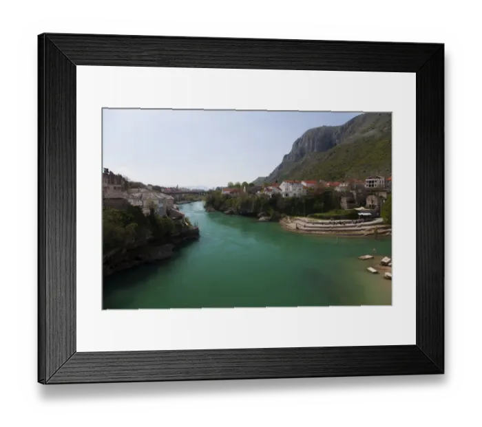 Framed Print : Neretva River Framed Print : Neretva River