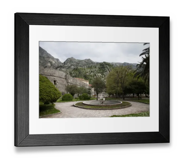 Framed Print : Park and Saint Geovanni Fort Framed Print : Park and Saint Geovanni Fort