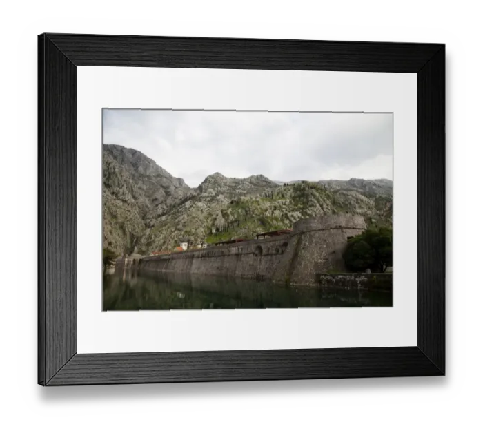 Framed Print : Rampart. Kotor, Montenegro Framed Print : Rampart. Kotor, Montenegro