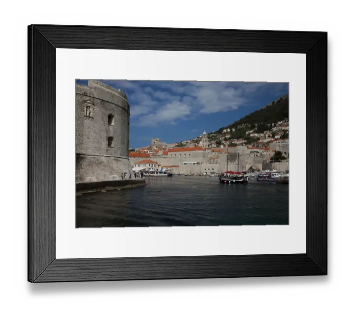 Framed Print : Dubrovnik, Croatia