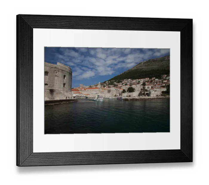Framed Print : Dubrovnik, Croatia