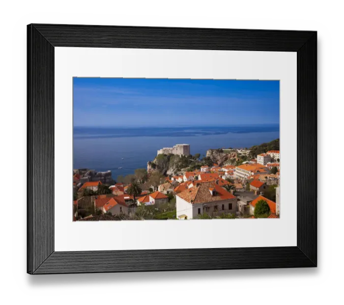 Framed Print : View of City by Sea Framed Print : View of City by Sea