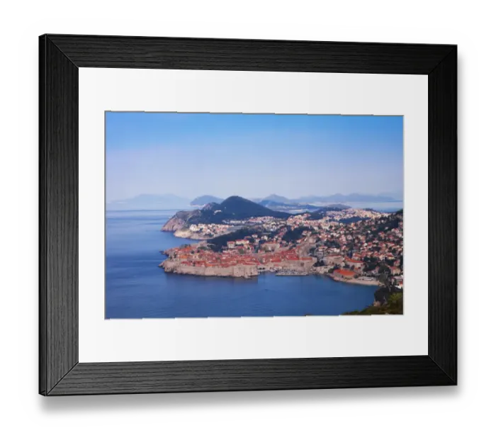 Framed Print : View of Dubrovnik Framed Print : View of Dubrovnik