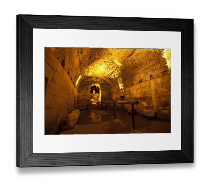 Framed Print : Interior of Diocletian Royal Palace Framed Print : Interior of Diocletian Royal Palace