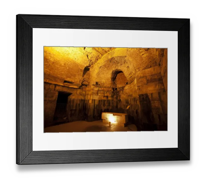 Framed Print : Interior of Diocletian Royal Palace Framed Print : Interior of Diocletian Royal Palace