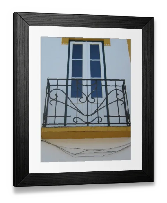 Framed Print : Balcony, Evora, Porugal Framed Print : Balcony, Evora, Porugal