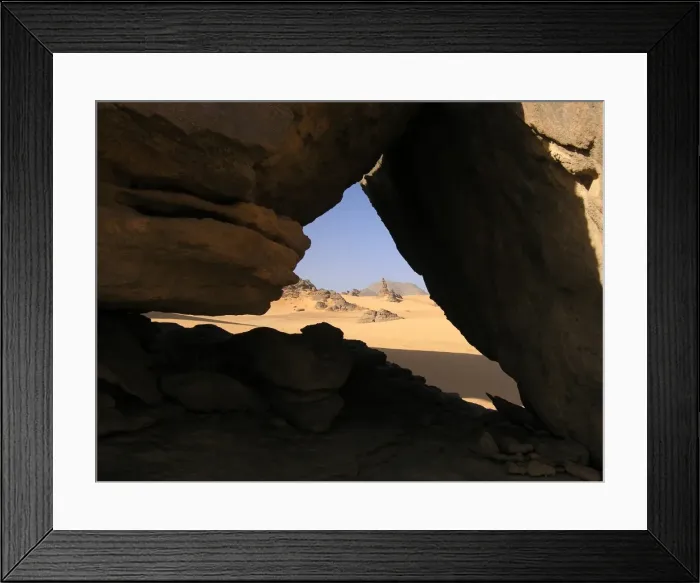 Framed Print : Rock Arch in Libya Framed Print : Rock Arch in Libya