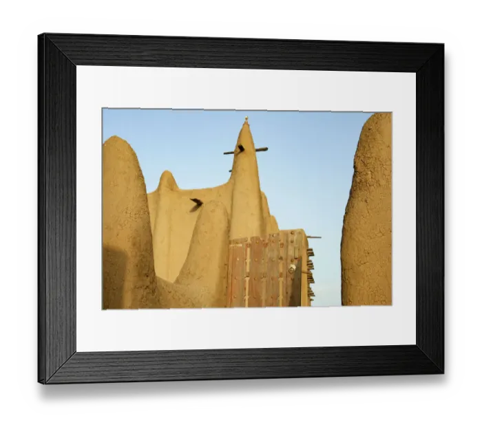Framed Print : The Great Mosque of Djenne Framed Print : The Great Mosque of Djenne